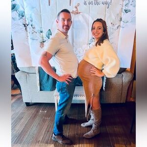 Bundle of Isabel Maternity skirt, jeans and shorts - 4 items total!